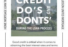 Credit Do's and Dont's of Buying a Home